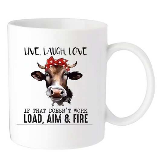 Love - Live- Laugh- Coffee Mug