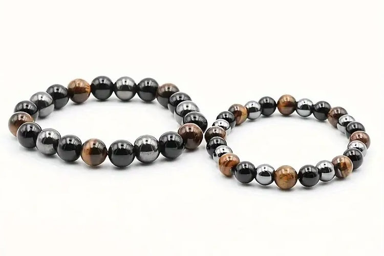 Black Obsedian Gemstones Protection Bracelets