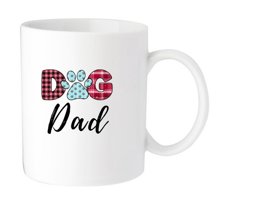 Personalised Dog Dad Tea Coffee Mug