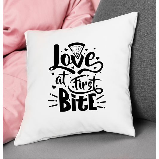 Love at First Bite Romantic Cushion Covers