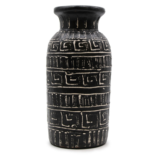 Greek Straight Terracotta Vase