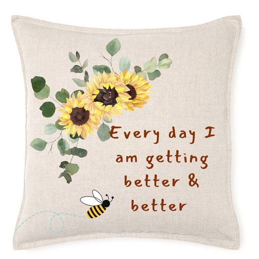 Better & Better Personalised Sunflower Cushion Covers