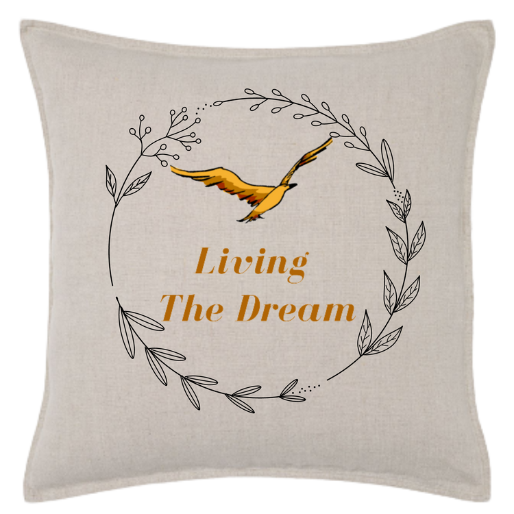Living The Dream Rustic Cushions